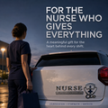 Nurse Compassion Strength Service Car Emblem Metal Badge