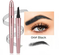 4-Tip Microblade Pen for Brows & Beards – Waterproof, Smudge-Proof & Natural Look