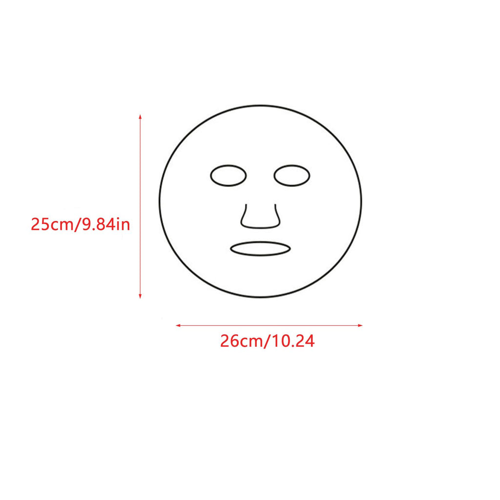 400 Pack Plastic Facial Mask Disposable Sheet Mask Wrap Face Moisturizer Mask DIY Forehead Wrinkle Patches for Clay Face Creams Mud Mask Collagen Moisturizing Cream Night Lotion Absorbing