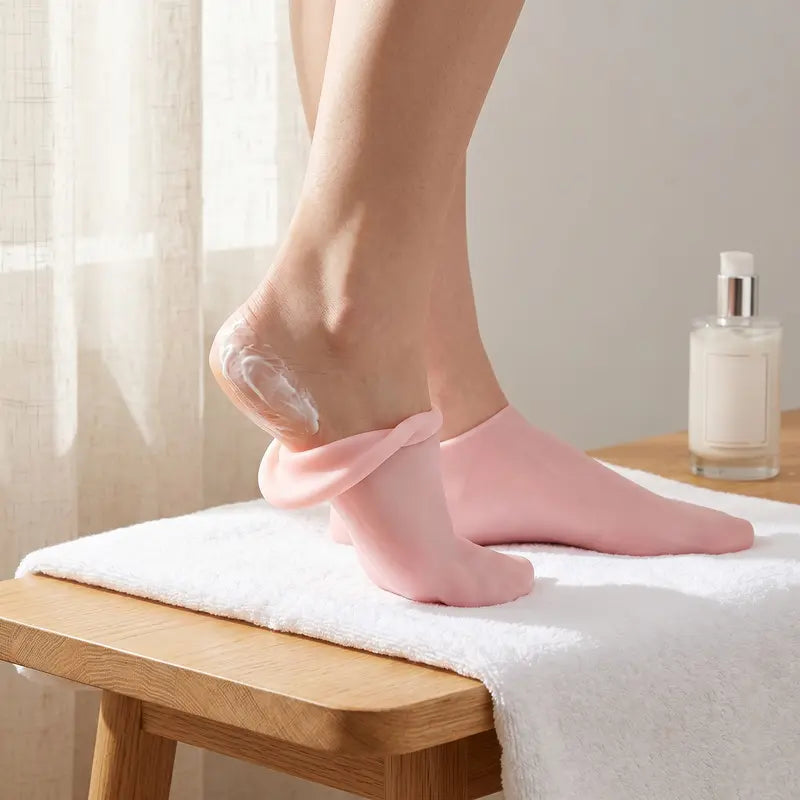 Silicone Protective Moisturizing Foot Socks for Foot Care