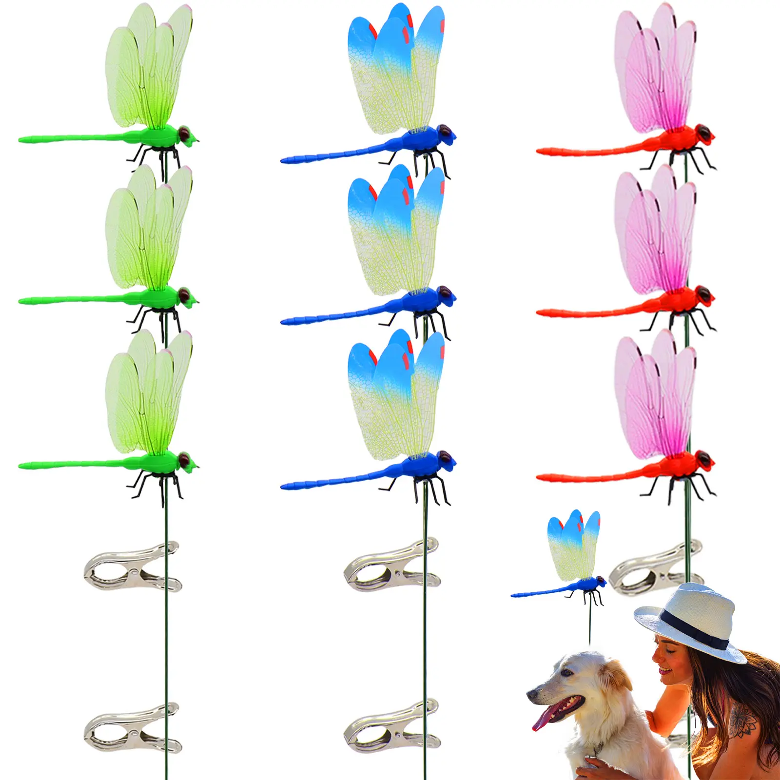 Dragonfly Clip Bug Repe Llent