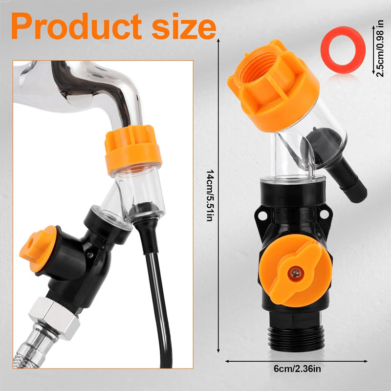 Heavy-Duty Water Heater Clog Tool | Chemical-Free Non-Electric Sediment Cleaner for Tanks, Scale Removal Support